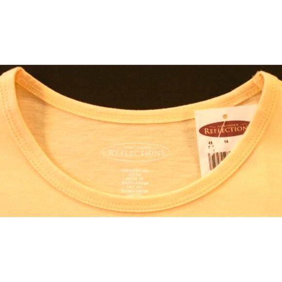 Northern Reflections TShirt XS Yellow Wishing Well NOS w/Tag - Picture 3 of 3